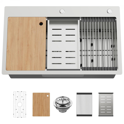 30×18 Inch Topmount Sink